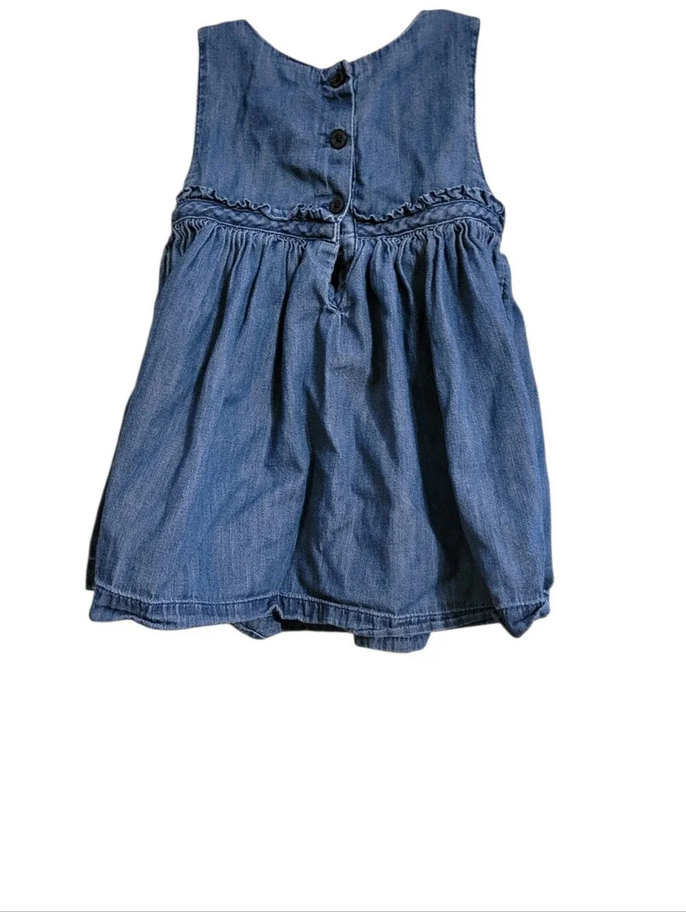 Baby Gap Blue Chambray Dress